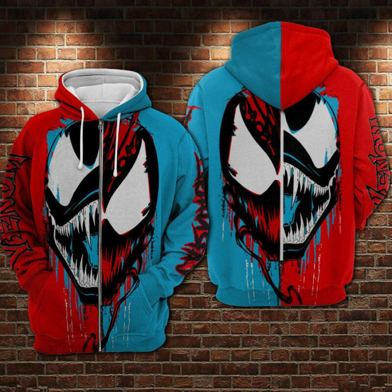 Buildercar - Venom Let There Be Carnage 3d Hoodie