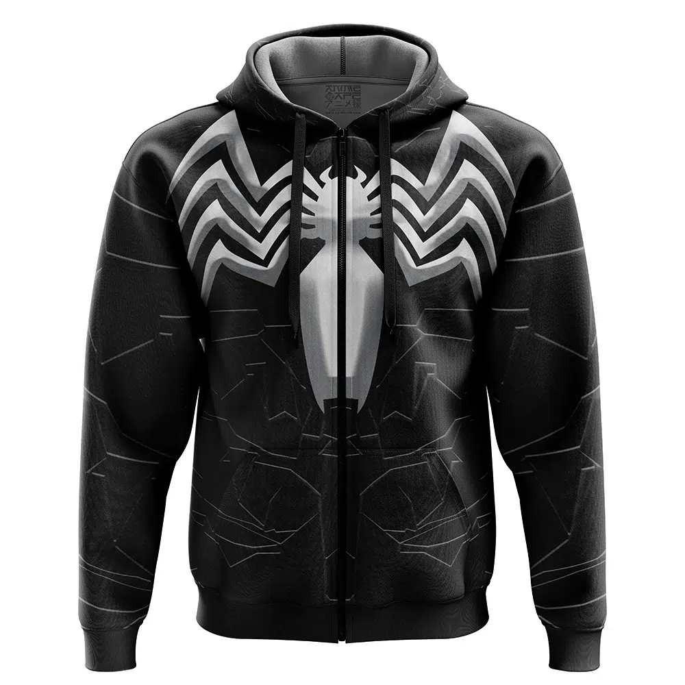 Buildercar - Venom Marvel Comics Zip Hoodie Jacket