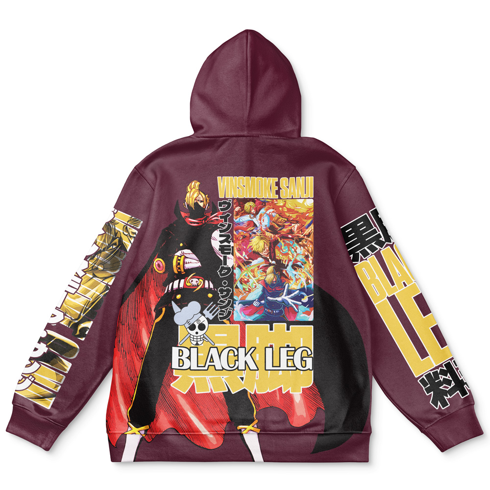 Buildercar - Vinsmoke Sanji V2 One Piece Streetwear Hoodie