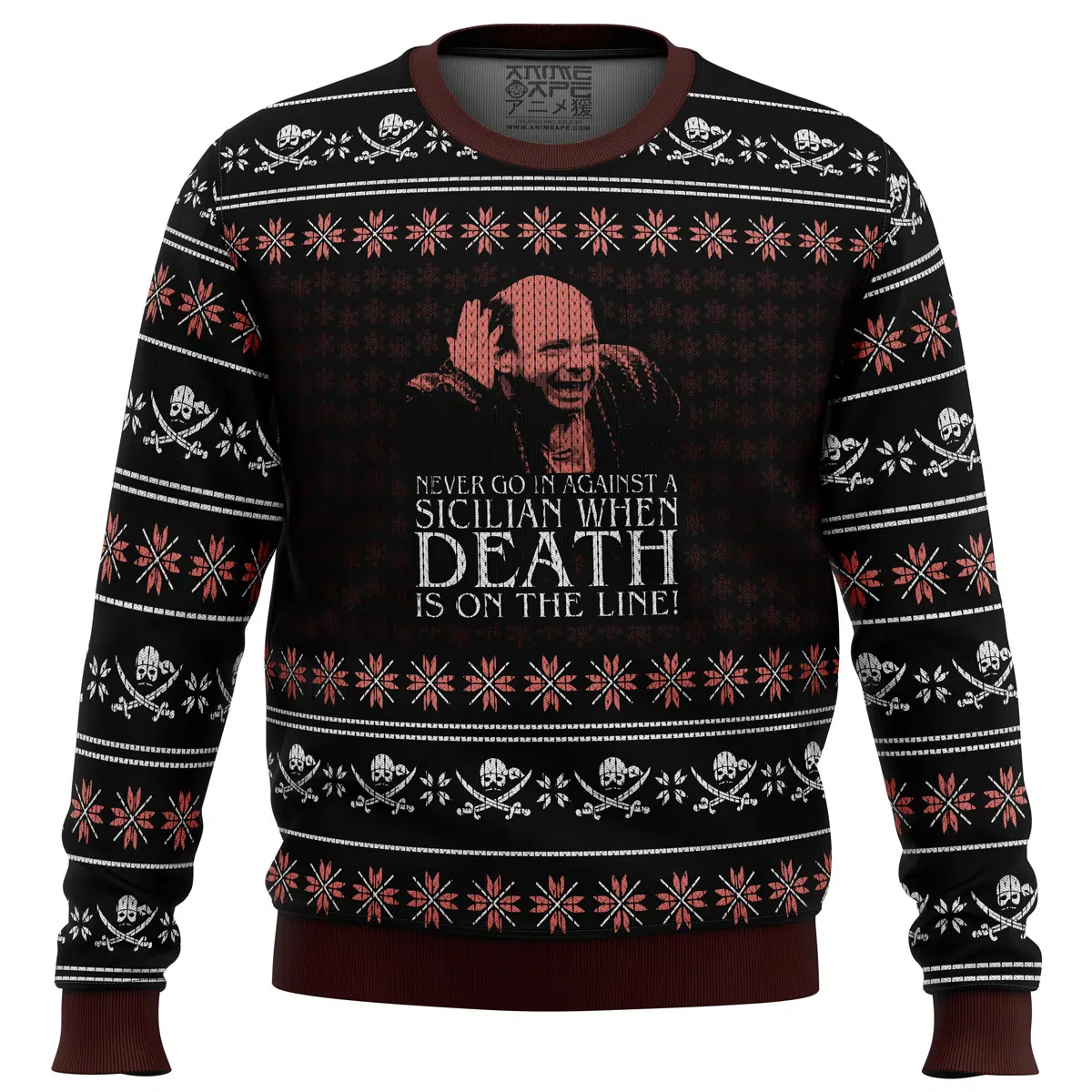 Buildercar - Vizzini The Princess Bride Ugly Christmas Sweater