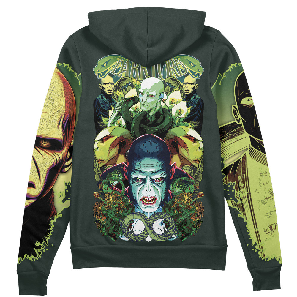 Buildercar - Voldemort Harry Potter Streetwear Zip Hoodie Jacket