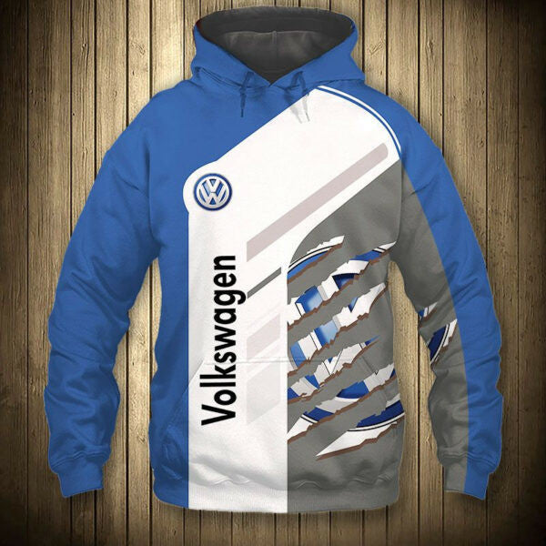 Buildercar - Volkswagen Automobile 6k964 Fan Gift Stylist Unisex Cartoon 3d Hoodie 1915