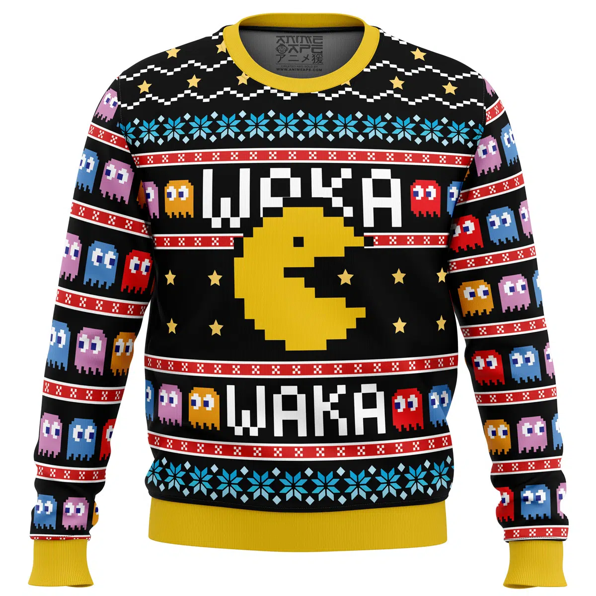 Buildercar - Waka Waka Pac Man Ugly Christmas Sweater
