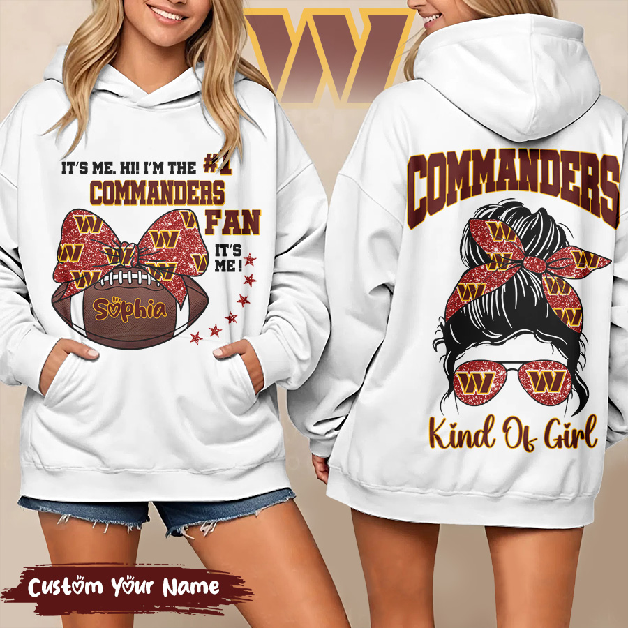 Buildercar - Washington Commanders Premium NFL KIndianapolis Colts Of Girl Hoodie