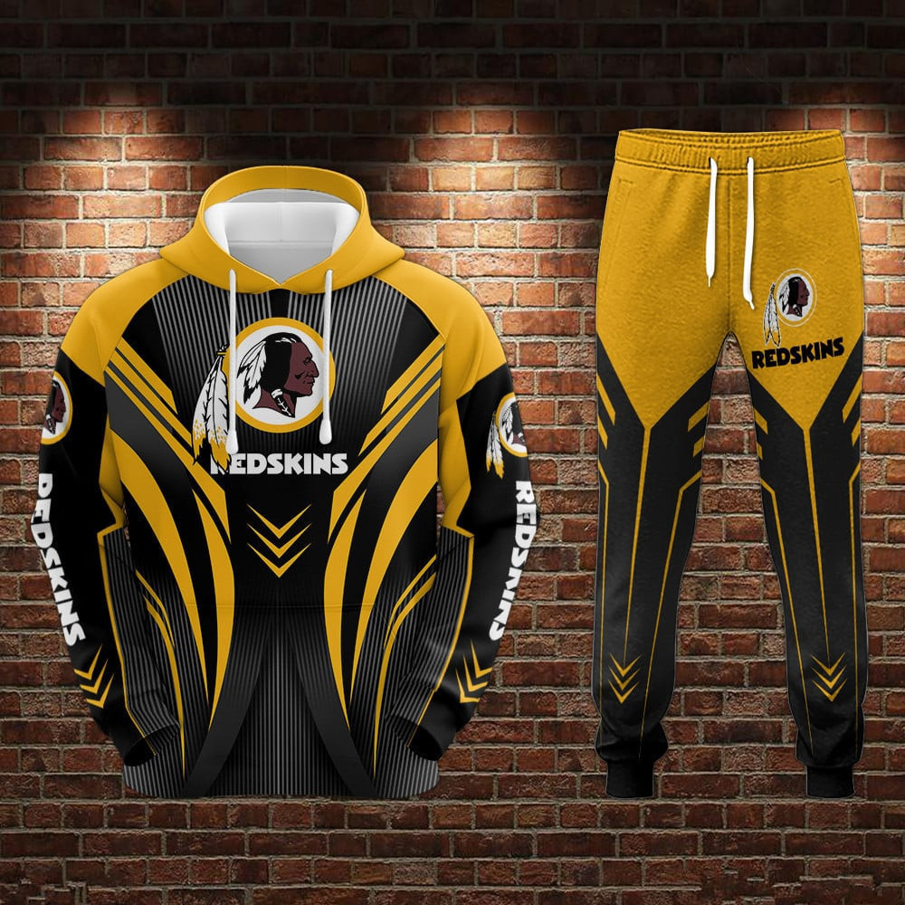 Buildercar - Washington Redskins Limited Hoodie & Jogger S031