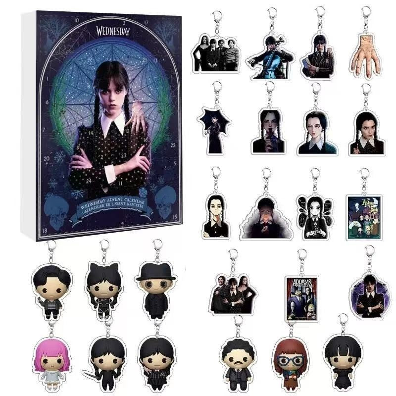 Buildercar - Wednesday Advent Calendar Countdown Gift Box -2D Acrylic