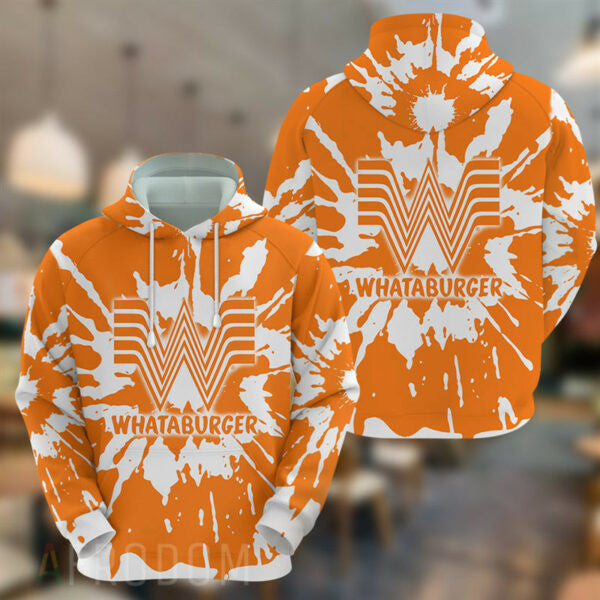 Buildercar - Whataburger Hoodie And Zip Hoodie, Gift For Fan 3d All Over Print Shirt Hoodie 1968
