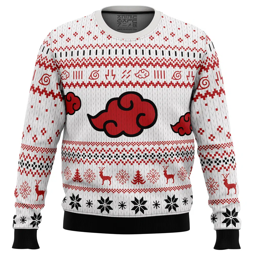 Buildercar - White Christmas Akatsuki Christmas Sweater