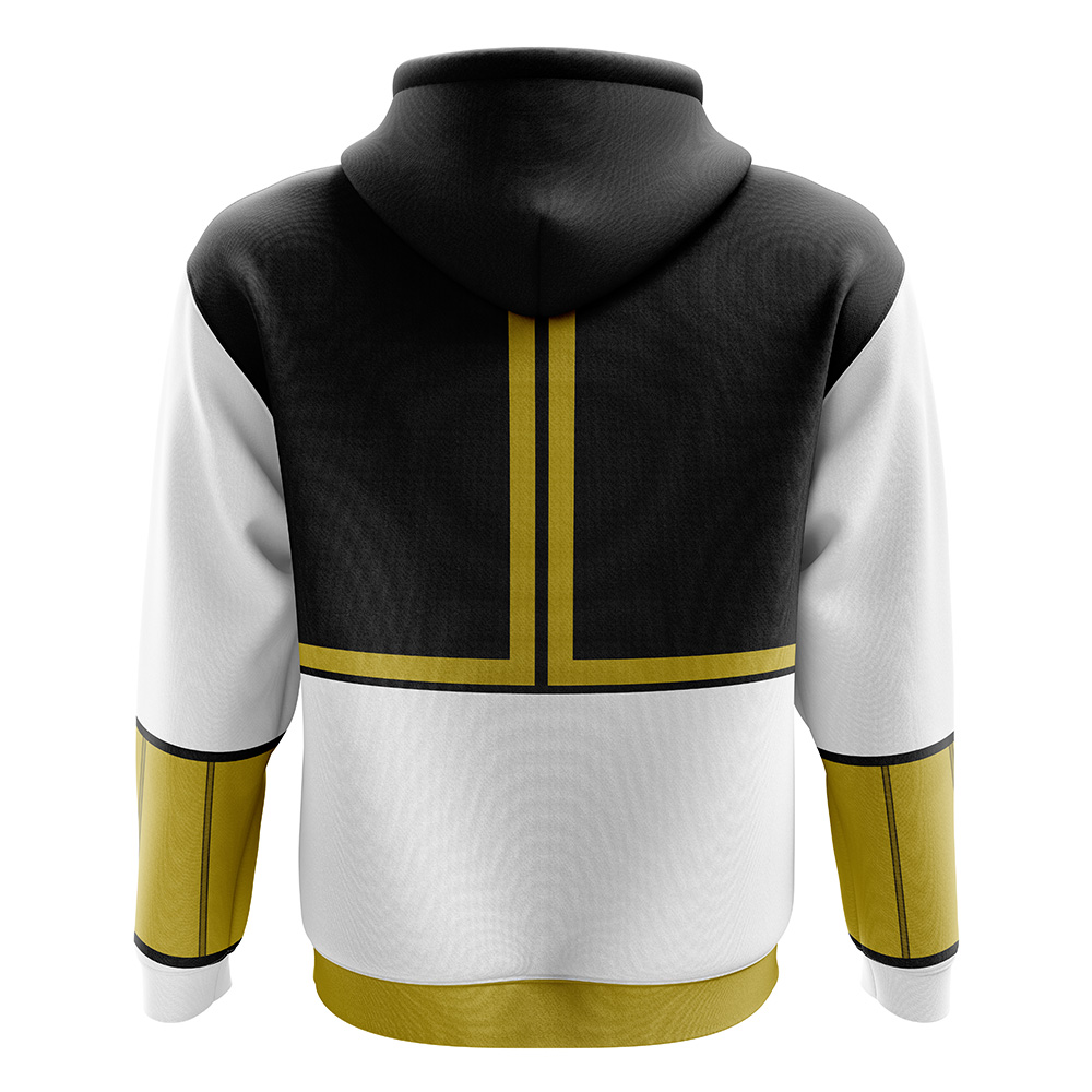 Buildercar - White Ranger Mighty Morphin Power Rangers Zip Hoodie Jacket - Image 2