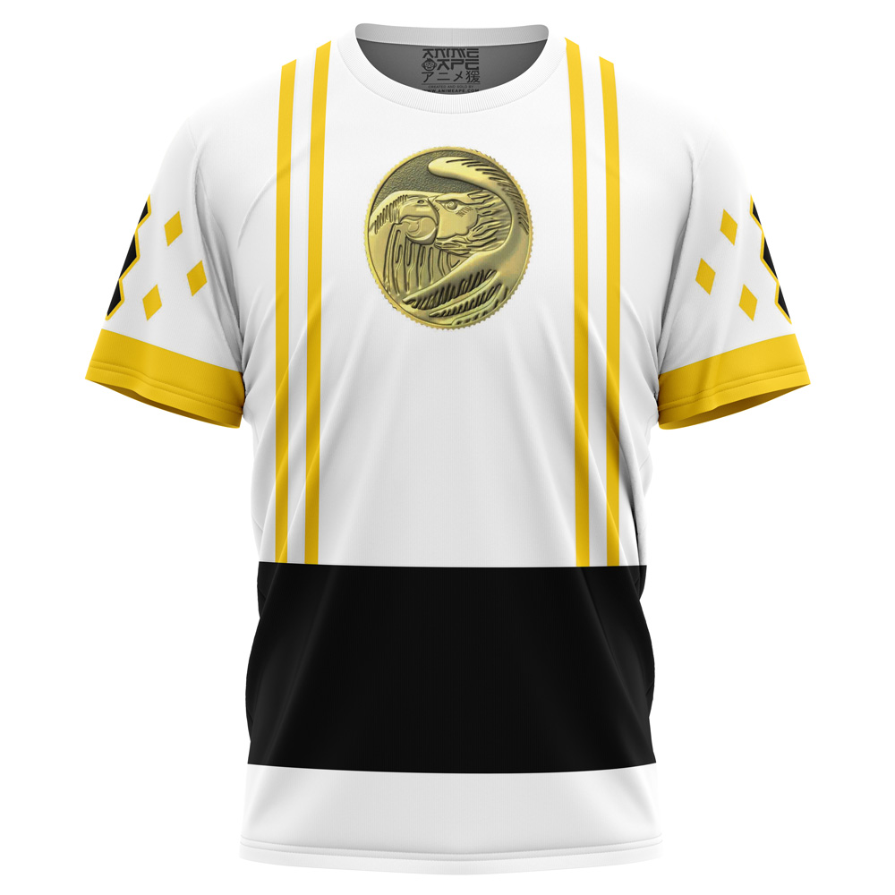 Buildercar - White Ranger Ninjetti Rangers T-Shirt