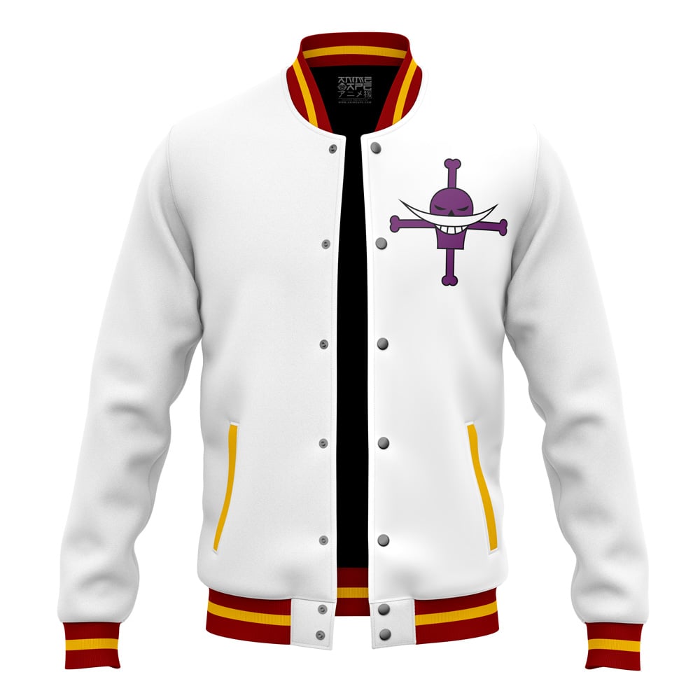 Buildercar - Whitebeard Edward Newgate One Piece Varsity Jacket