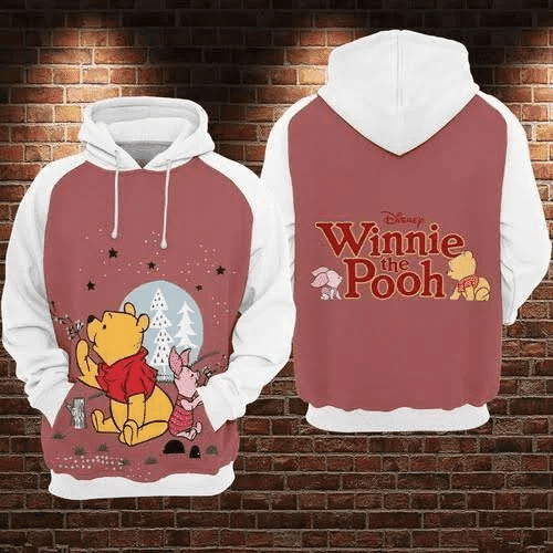 Buildercar - Winnie The Pooh With Piglet Hoodie