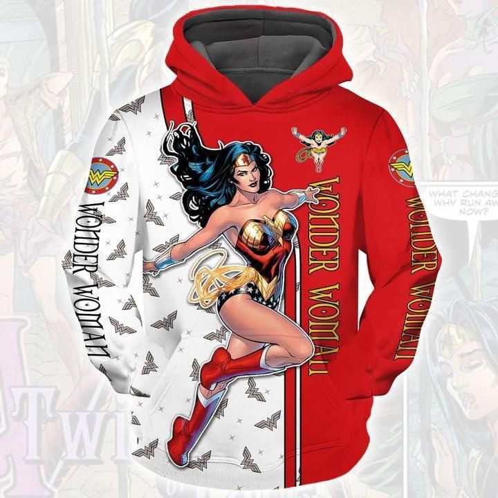 Buildercar - Wonder Woman Dc Full Printing Hoodie 3d Hoodie