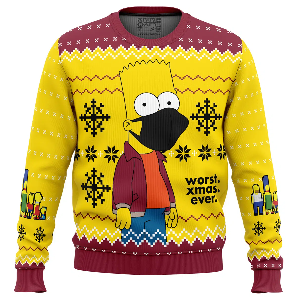 Buildercar - Worst Xmas Ever The Simpsons Ugly Christmas Sweater