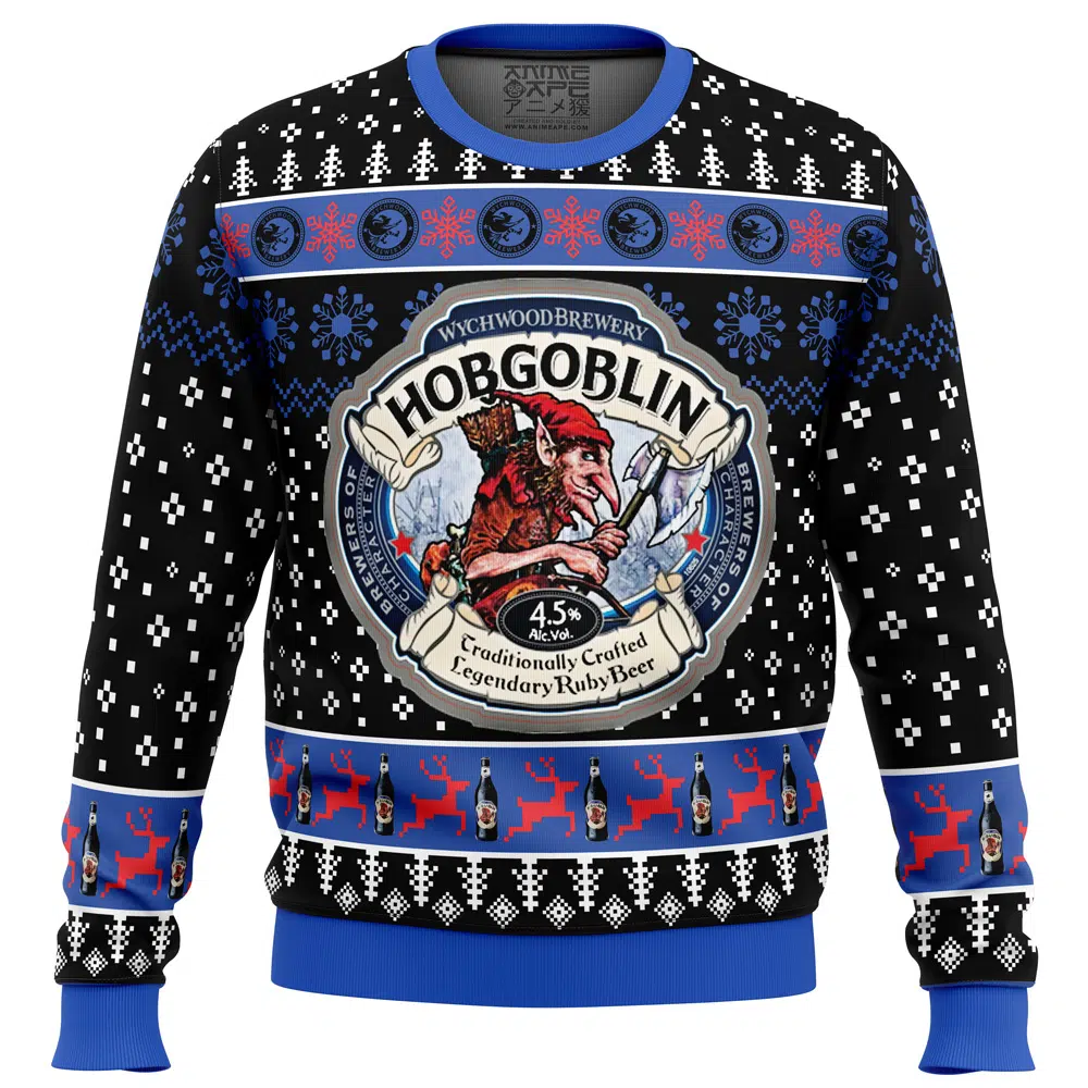 Buildercar - Wychwood Brewery Hobgoblin Ugly Christmas Sweater