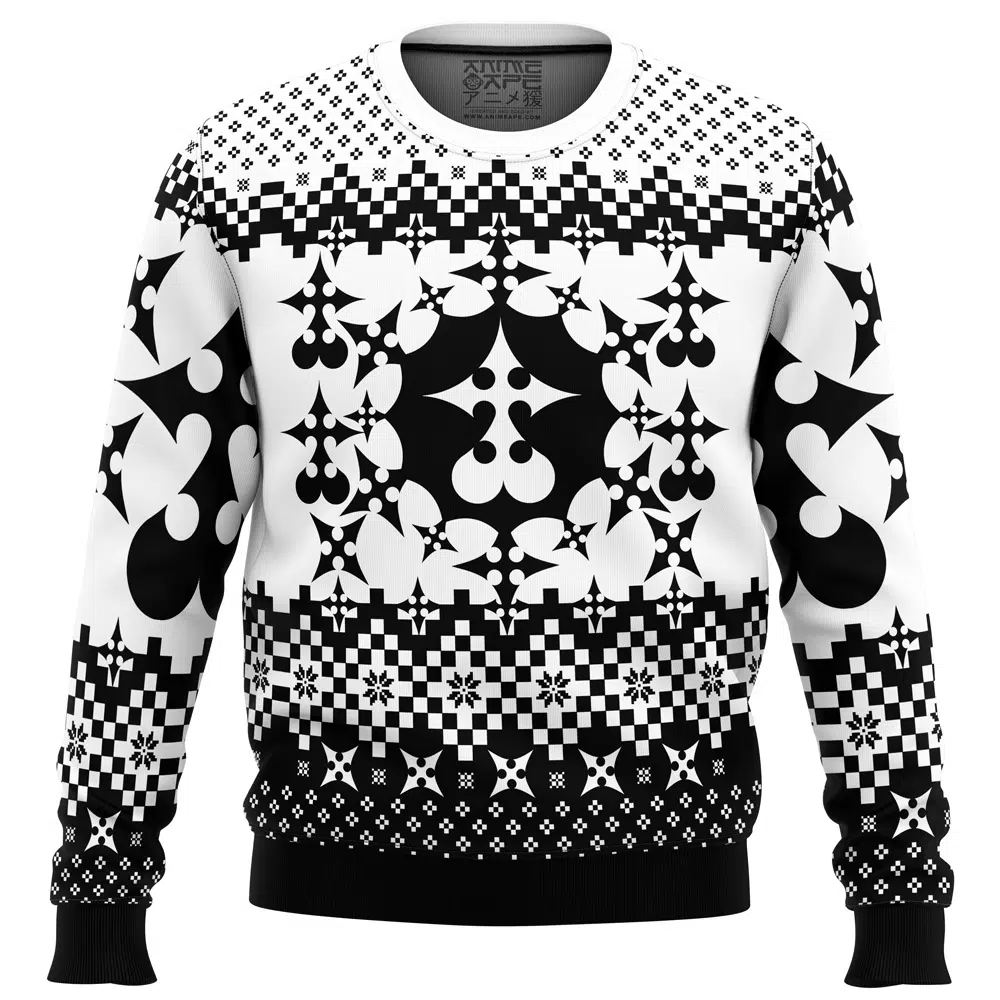 Buildercar - Xemnas Kingdom Hearts Ugly Christmas Sweater