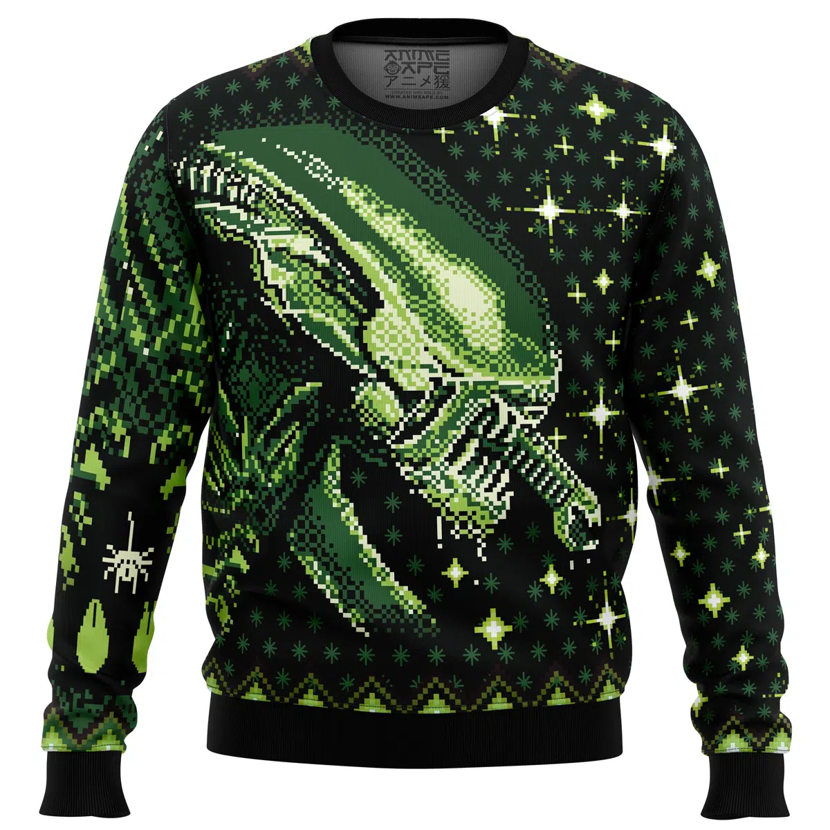 Buildercar - Xenomorph Alien Ugly Christmas Sweater