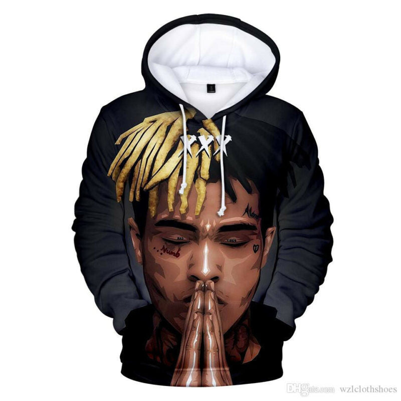 Buildercar - Xxxtentacion Rapper Print 3d Hoodie