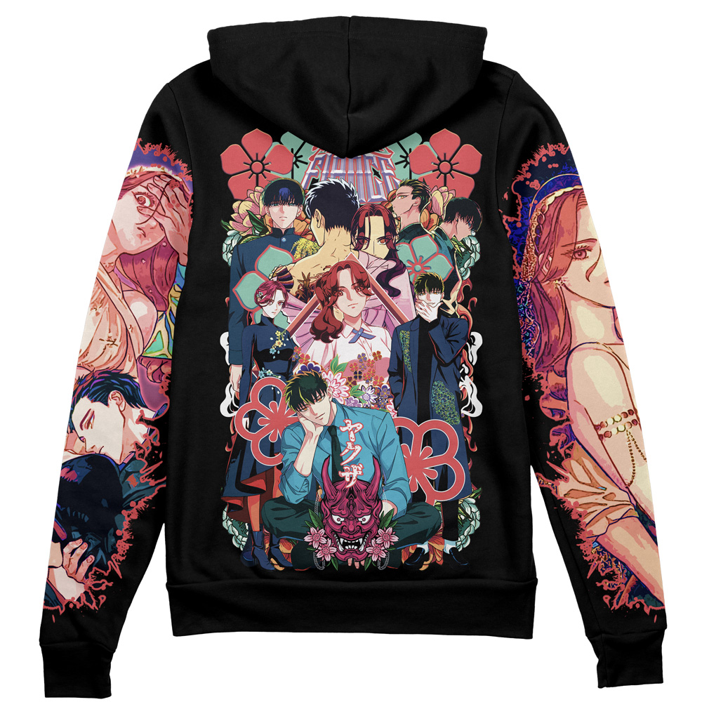 Buildercar - Yakuza Fiance Streetwear Zip Hoodie Jacket