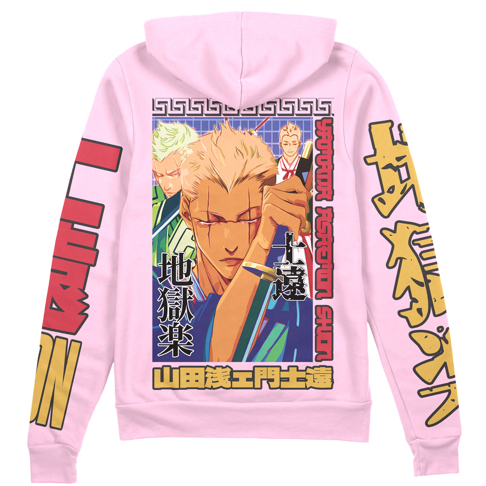 Buildercar - Yamada Asaemon Shion Hell’s Paradise Streetwear Zip Hoodie Jacket