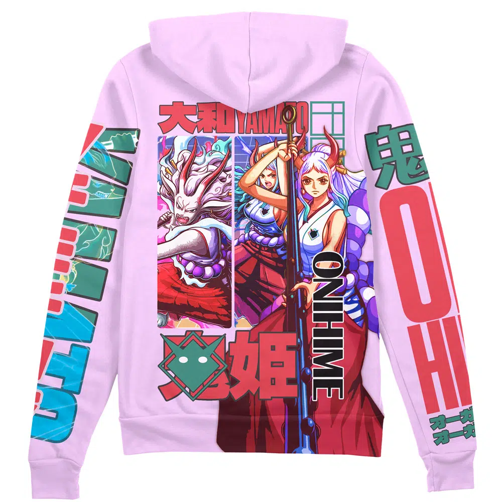 Buildercar - Yamato V2 One Piece Streetwear Zip Hoodie Jacket