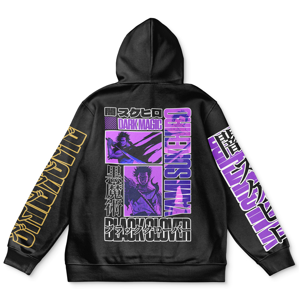 Buildercar - Yami Sukehiro Black Clover Streetwear Hoodie