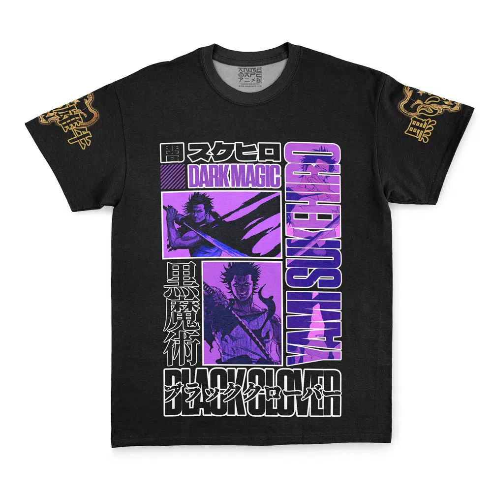 Buildercar - Yami Sukehiro Black Clover Streetwear T-Shirt
