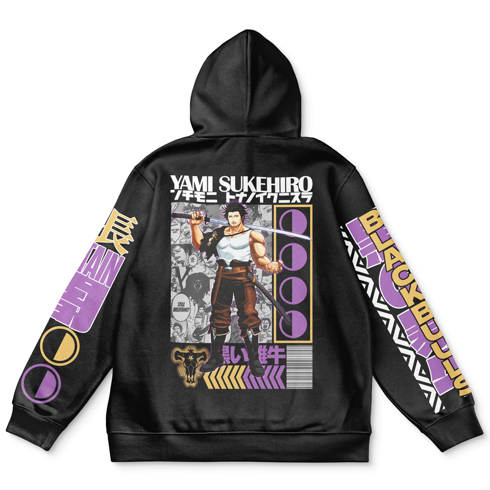 Buildercar - Yami Sukehiro V2 Black Clover Streetwear Hoodie