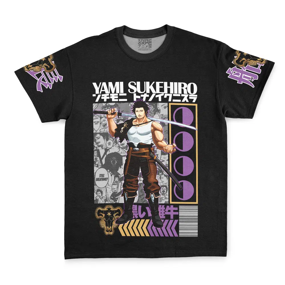 Buildercar - Yami Sukehiro V2 Black Clover Streetwear T-Shirt
