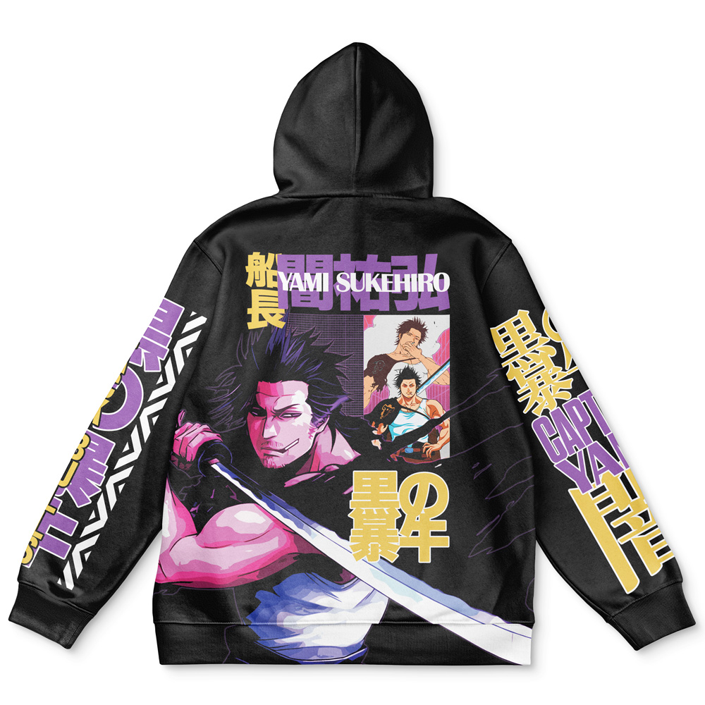 Buildercar - Yami Sukehiro V3 Black Clover Streetwear Hoodie