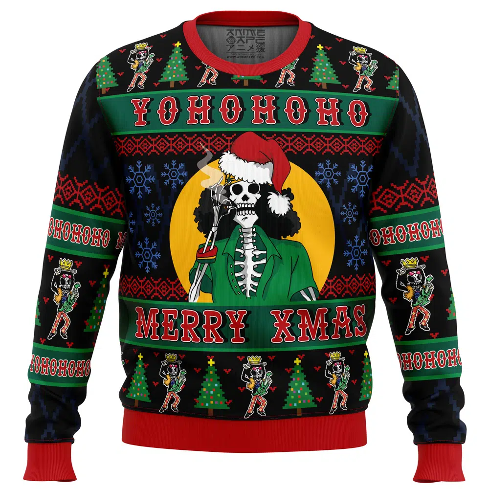 Buildercar - Yohohoho Hippie Trip Brook One Piece Ugly Christmas Sweater