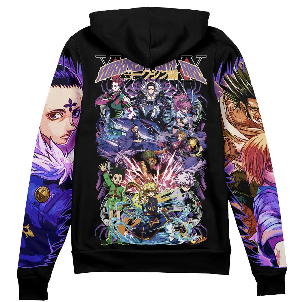 Buildercar - Yorknew City Arc Hunter x Hunter Streetwear Zip Hoodie Jacket