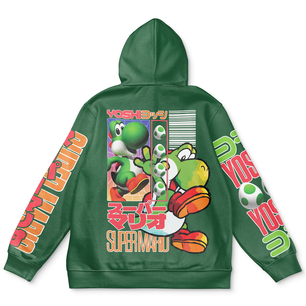 Buildercar - Yoshi Mario Bros Streetwear Hoodie
