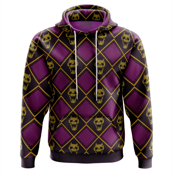 Buildercar - Yoshikage Kira Killer Queen Jojo?s Bizarre Adventure Fan Gift, Yoshikage Kira Killer Queen Jojo?s Bizarre Adventure Aop Hoodie 2364