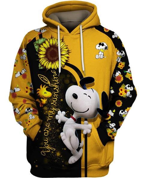 Buildercar - "you Are My Sunshine" Snoopy Hoodie