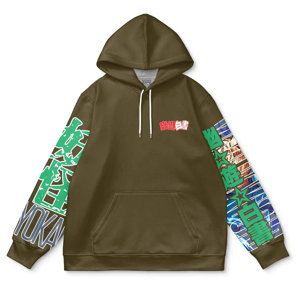 Buildercar - Younger Toguro Yuyu Hakusho Streetwear Hoodie - Image 2