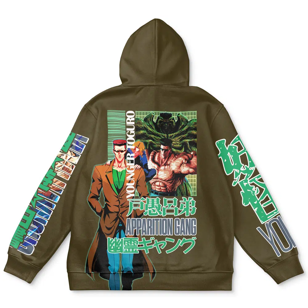 Buildercar - Younger Toguro Yuyu Hakusho Streetwear Hoodie