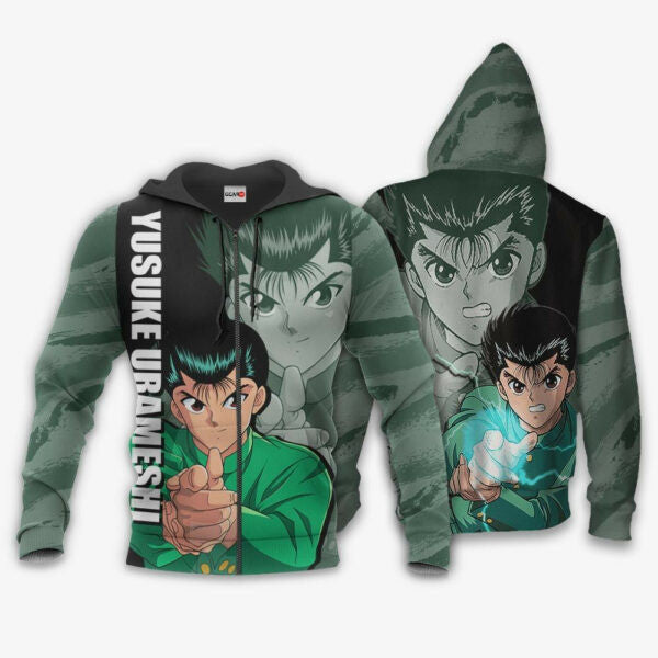Buildercar - Yu Yu Hakusho Yusuke Uramesh Anime 3k449 Fan Gift Stylist Unisex Cartoon 3d Hoodie 1948