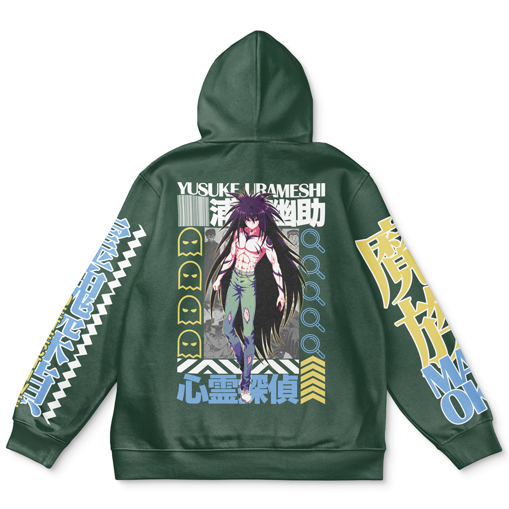 Buildercar - Yusuke Urameshi V2 Yuyu Hakusho Streetwear Hoodie