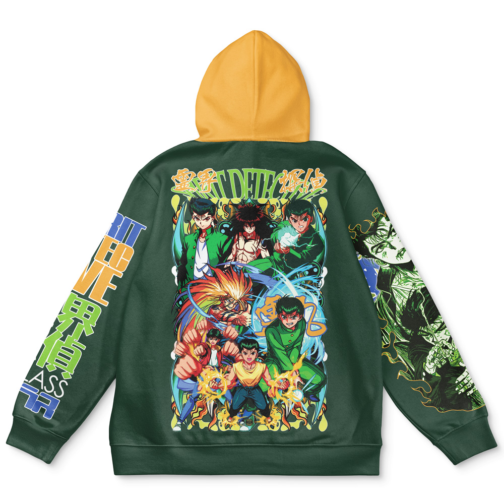 Buildercar - Yusuke Urameshi V4 Yuyu Hakusho Streetwear Hoodie
