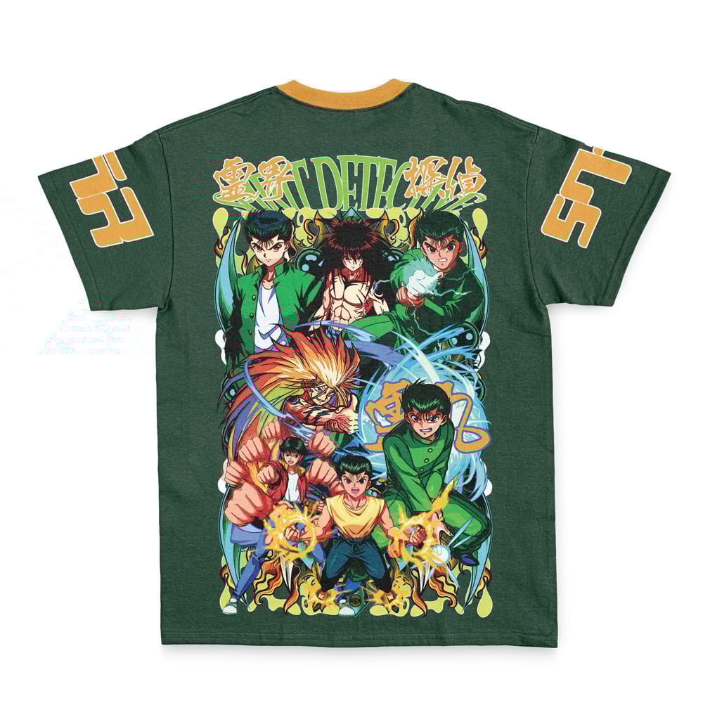 Buildercar - Yusuke Urameshi V4 Yuyu Hakusho Streetwear T-Shirt