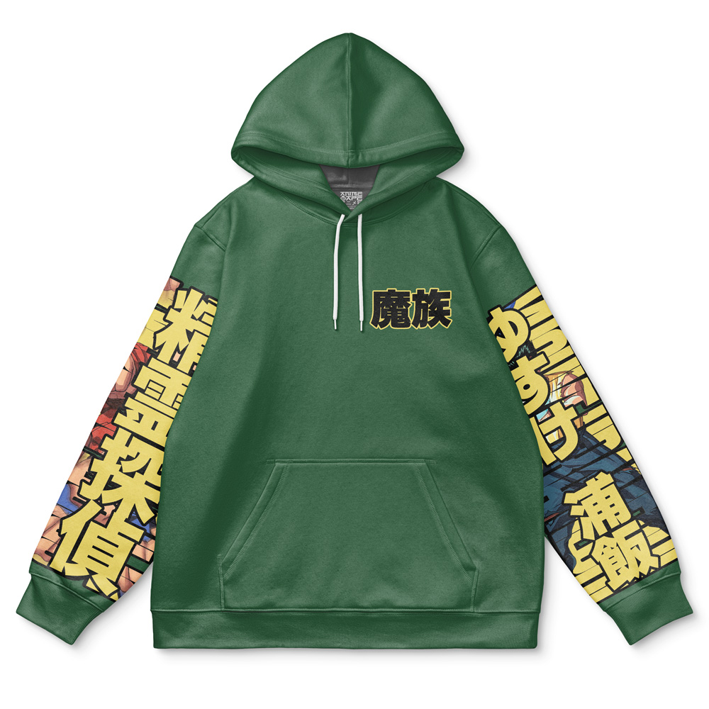 Buildercar - Yusuke Urameshi Yuyu Hakusho Streetwear Hoodie - Image 2