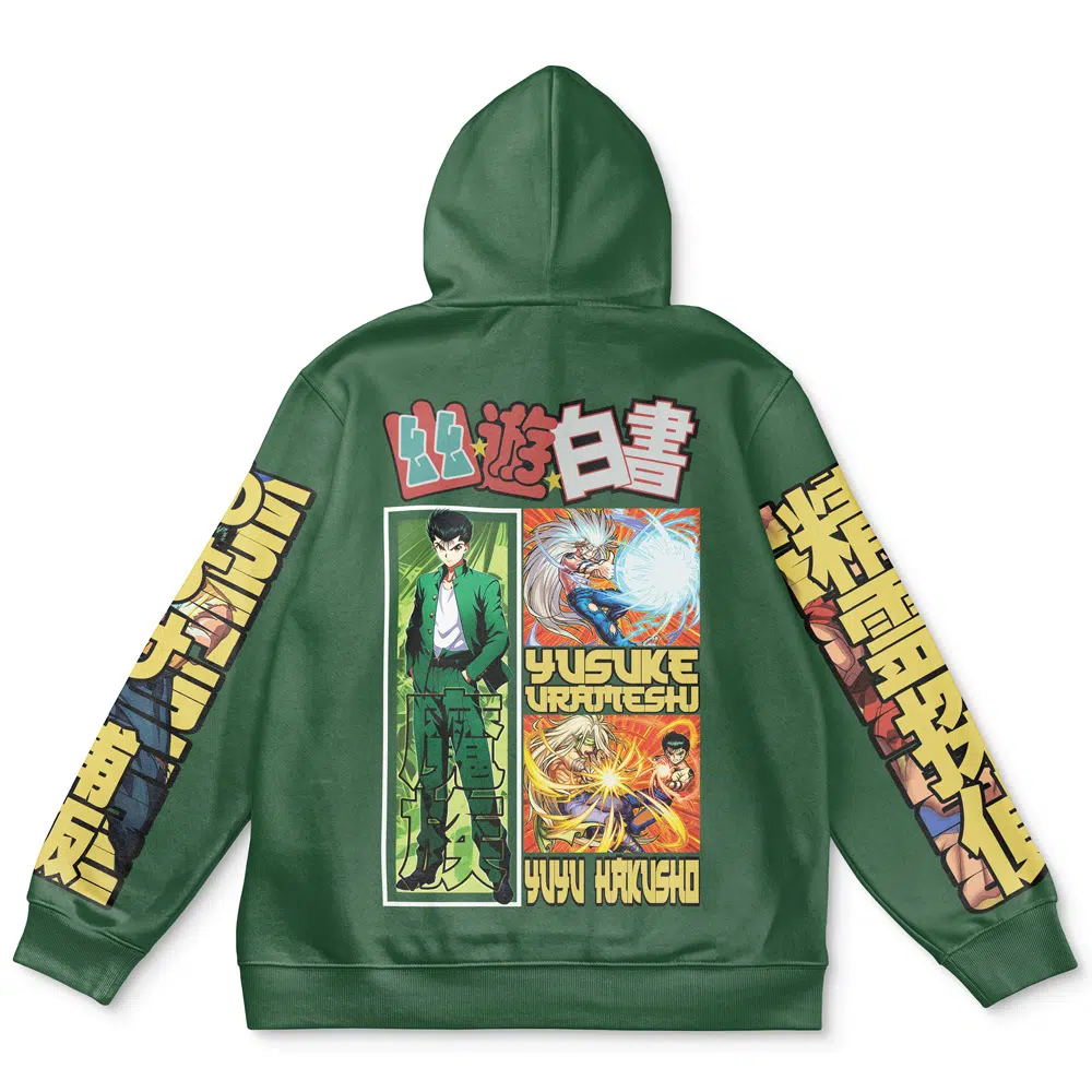 Buildercar - Yusuke Urameshi Yuyu Hakusho Streetwear Hoodie