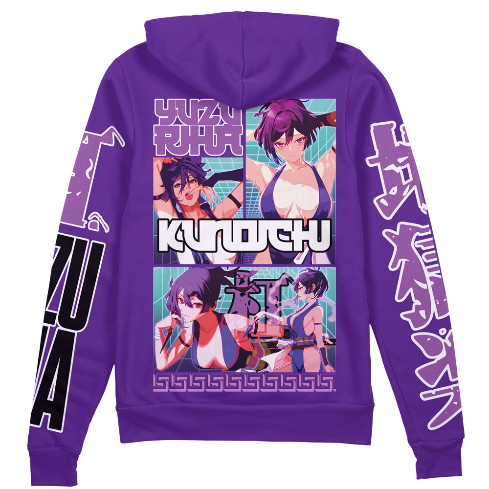 Buildercar - Yuzuriha Hell’s Paradise Streetwear Zip Hoodie Jacket