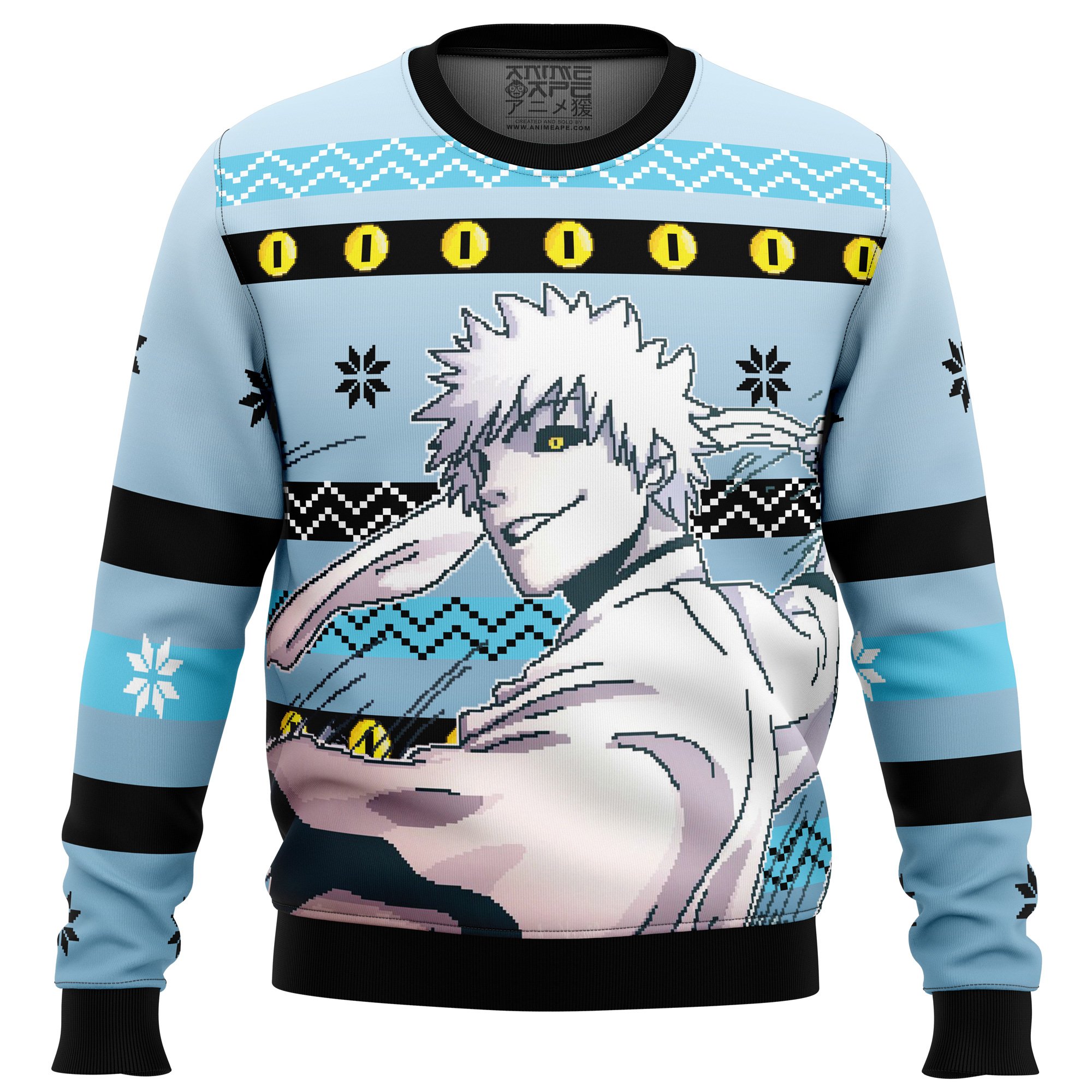 Buildercar - Zangetsu Bleach Ugly Christmas Sweater
