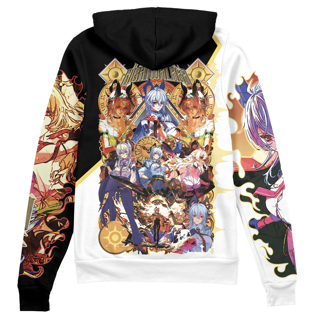 Buildercar - Zani Wuthering Waves Streetwear Zip Hoodie Jacket