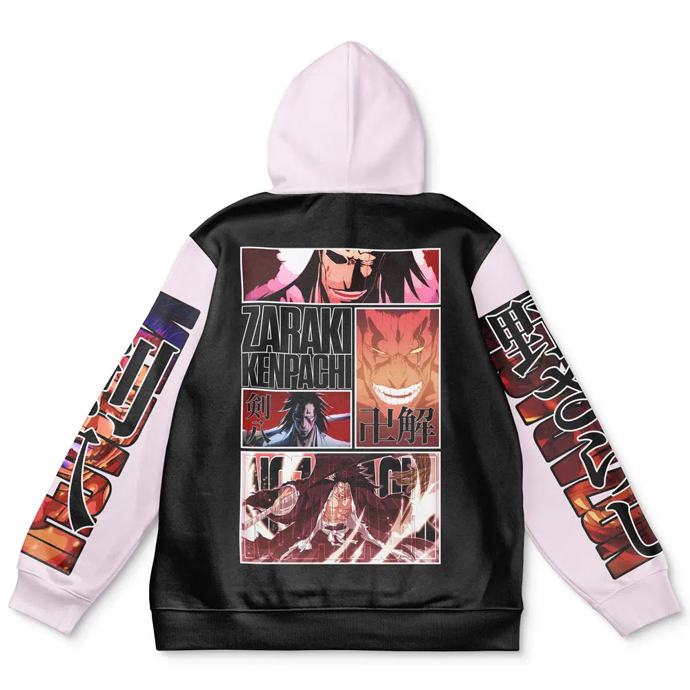 Buildercar - Zaraki Kenpachi TYBWA Bleach Streetwear Hoodie
