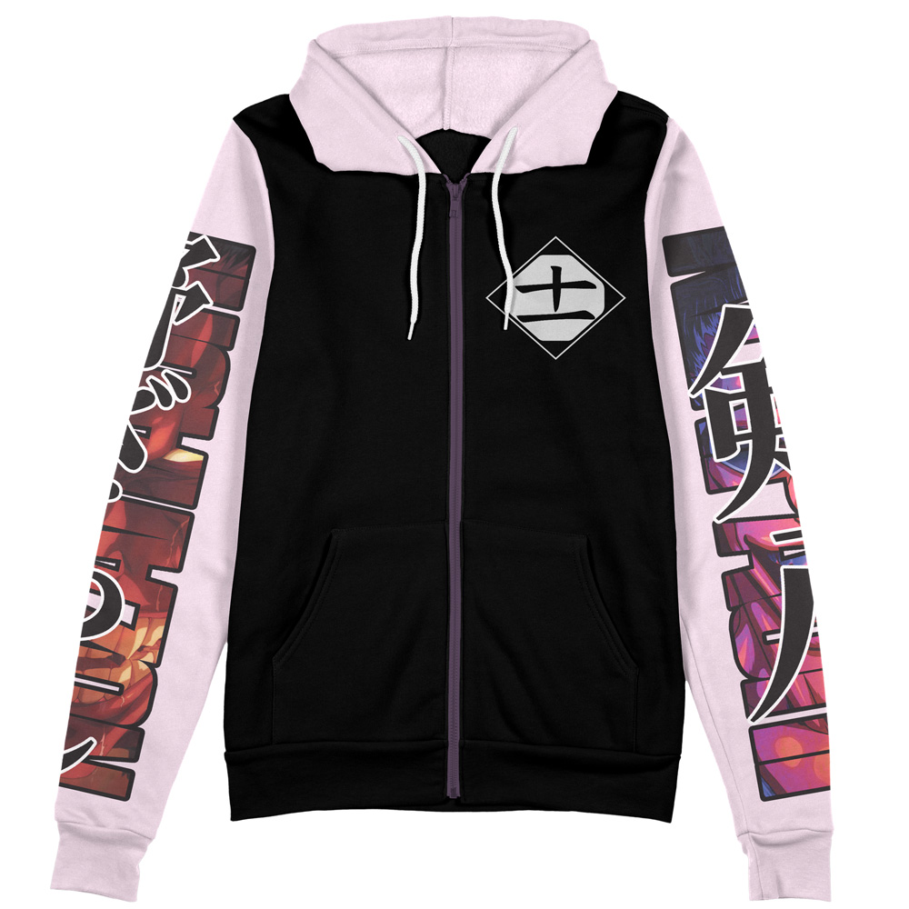 Buildercar - Zaraki Kenpachi TYBWA Bleach Streetwear Zip Hoodie Jacket - Image 2