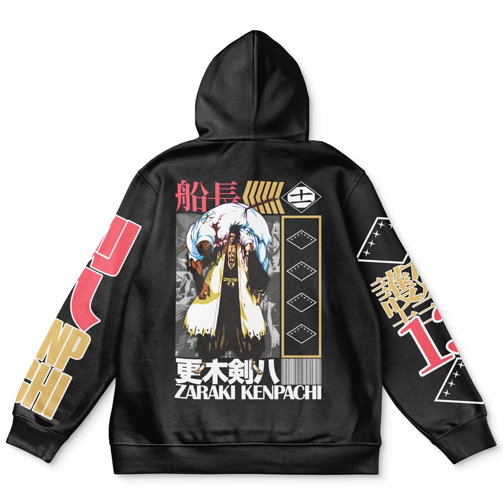 Buildercar - Zaraki Kenpachi TYBWA V2 Bleach Streetwear Hoodie