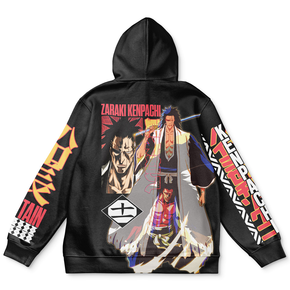 Buildercar - Zaraki Kenpachi TYBWA V3 Bleach Streetwear Hoodie